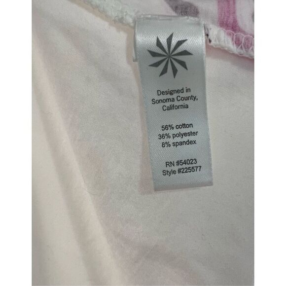 Athleta Boho Short Sleeve Athletic T-Shirt With Cinched Side - Picture 6 of 6